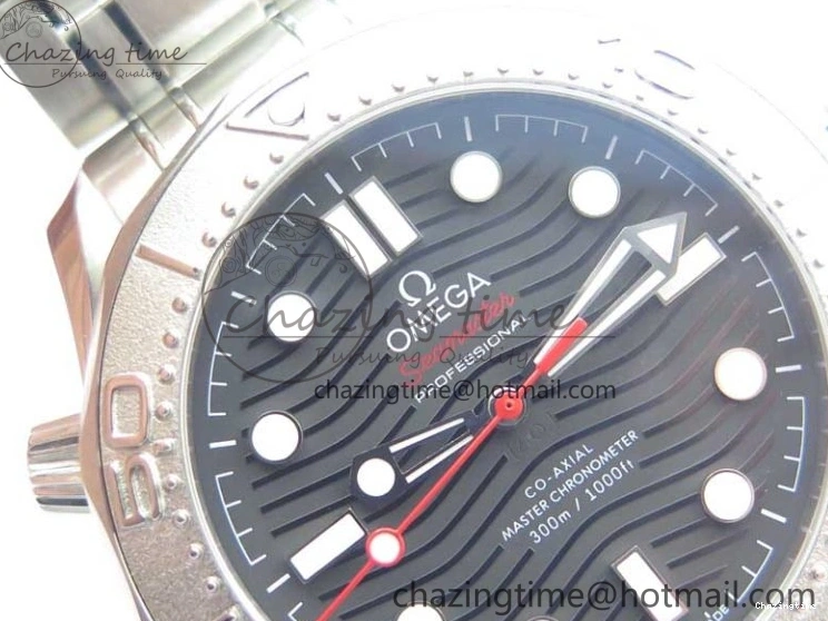1227 Snug Seamaster Diver 300M Nekton VSF 1:1 Best Edition Black Dial on SS Bracelet A 7888